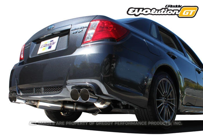 GReddy Subaru (GV8) STI / WRX Sedan EVOlution GT Exhaust GReddy Products 4 GReddy Subaru (GV8) STI / WRX Sedan EVOlution GT Exhaust GReddy Products