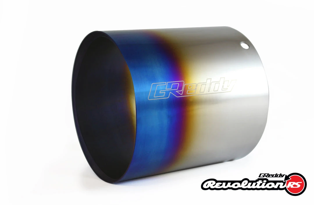 GReddy GReddy Products Optional Revolution RS Titanium Tip(s) 105mm Dia. 3 GReddy GReddy Products Optional Revolution RS Titanium Tip(s) 105mm Dia.