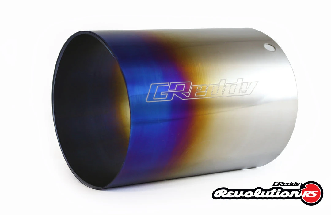 GReddy GReddy Products Optional Revolution RS Titanium Tip(s) 105mm Dia. 4 GReddy GReddy Products Optional Revolution RS Titanium Tip(s) 105mm Dia.