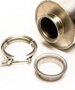 GPP Universal 2.5" RS-Ti Titanium Muffler (140) And Tip (105) - With V-band - NEW!