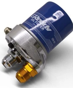 GReddy Oil Filter Relocation Block Adapter Type-G (AN) - For Remote Filter GReddy Products