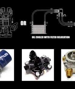 New Arrivals GReddy X Taarks RB26 Specific Oil Cooler Filter Block Adapter - Remote Filter - NEW!