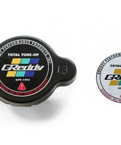 GReddy High Pressure Radiator Cap - 1.3kg/cm2 - New Finishes, Black, Polished, And Brushed GReddy Products