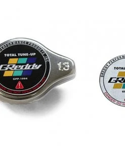 GReddy High Pressure Radiator Cap - 1.3kg/cm2 - New Finishes, Black, Polished, And Brushed GReddy Products