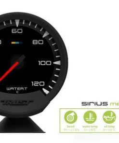 GReddy GReddy Products Sirius Meter - Analog Water Temp Gauge