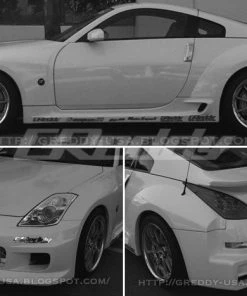 GReddy Products JDM GReddy GRacer Full Over-Fender Aero Kit - Nissan 350Z (Z33) - Available Again!