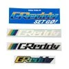 Shopgreddy GReddy Color Decal(s) - Sm. Size : Bumper, Die-Cut, Chrome