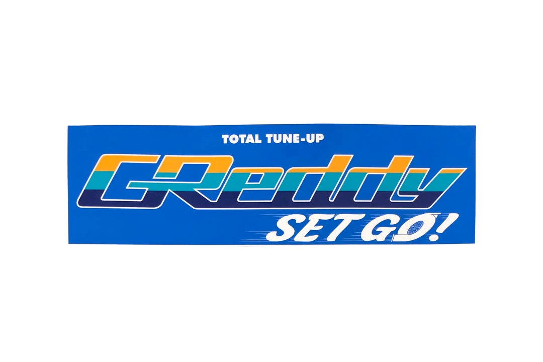 Shopgreddy GReddy Color Decal(s) - Sm. Size : Bumper, Die-Cut, Chrome 4 Shopgreddy GReddy Color Decal(s) - Sm. Size : Bumper, Die-Cut, Chrome