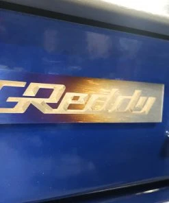Optional Titanium GReddy Emblem - (105x20mm) Featured Collections