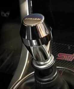 Featured Collections Titanium GReddy Disk Emblem - For Type-A Shift Knob - Back In Stock!