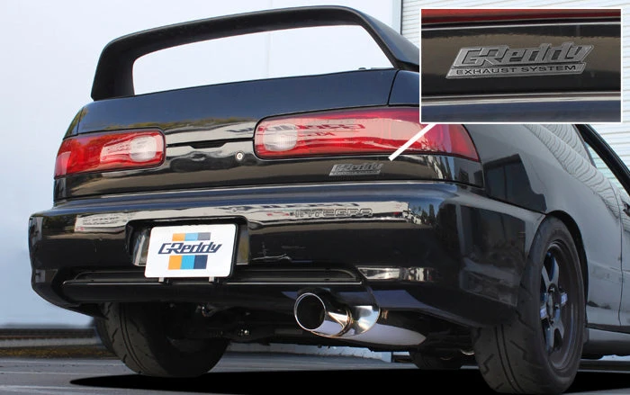 Vintage *BNOS GReddy Exhaust System Emblems - (Circa '90-00s) 7 Vintage *BNOS GReddy Exhaust System Emblems - (Circa '90-00s)