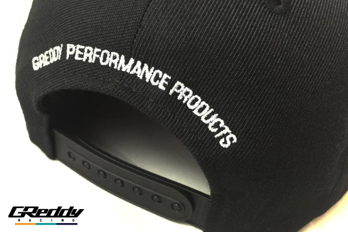 GReddy Racing Team Snap-Back Cap - Black GReddy Products 5 GReddy Racing Team Snap-Back Cap - Black GReddy Products