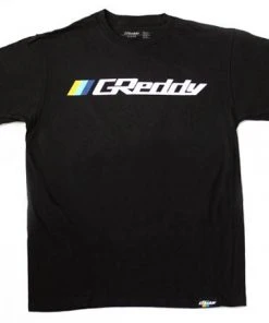 GReddy GPP GReddy Products GReddy OG Logo Tee (with 3 Stripes) - Black