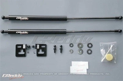 Subaru (GDB) WRX STI GReddy Carbon Hood Damper GReddy Products 4 Subaru (GDB) WRX STI GReddy Carbon Hood Damper GReddy Products