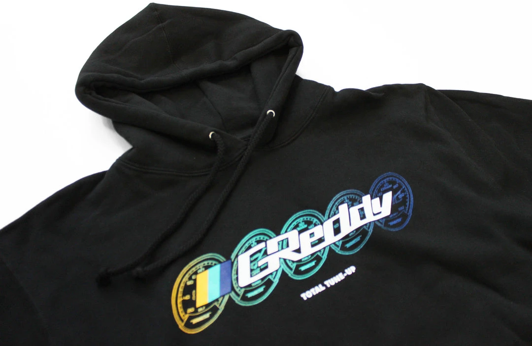 GReddy Racing New Arrivals GReddy Meters Pullover Hoodie - Black NEW 3 GReddy Racing New Arrivals GReddy Meters Pullover Hoodie - Black NEW