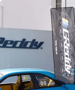 GReddy Meters Nobori Flag / Banner - Black + ShopGreddy Exclusive Offer!