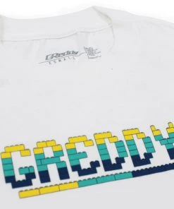 GReddy GPP GReddy Products GReddy Kid's Bricks Logo Tee - White