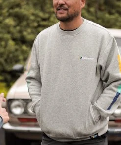 GReddy Racing New Arrivals GReddy Embroidered Fleece, With Pockets And Sleeve Stripes - Heather Grey NEW 13 GReddy Racing New Arrivals GReddy Embroidered Fleece, With Pockets And Sleeve Stripes - Heather Grey NEW