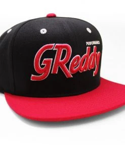 GReddy Racing GReddy Varsity Script Snap-Back Cap - 3 Color Ways - New! 15 GReddy Racing GReddy Varsity Script Snap-Back Cap - 3 Color Ways - New!