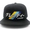 GReddy GPP GReddy Katakana Snap-Back Cap - Black - NEW! 1 GReddy GPP GReddy Katakana Snap-Back Cap - Black - NEW!