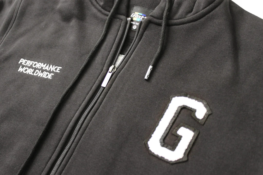 Boost Brigade GReddy Varsity Zip-Up Hooded Fleece - Black - NEW! New Arrivals 7 Boost Brigade GReddy Varsity Zip-Up Hooded Fleece - Black - NEW! New Arrivals