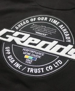 Boost Brigade GReddy Varsity Zip-Up Hooded Fleece - Black - NEW! New Arrivals 16 Boost Brigade GReddy Varsity Zip-Up Hooded Fleece - Black - NEW! New Arrivals