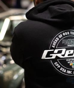 Boost Brigade GReddy Varsity Zip-Up Hooded Fleece - Black - NEW! New Arrivals 21 Boost Brigade GReddy Varsity Zip-Up Hooded Fleece - Black - NEW! New Arrivals