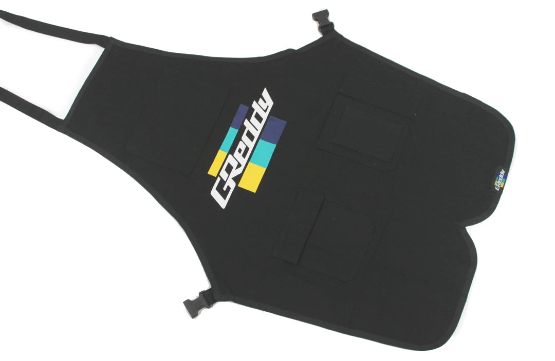 GReddy GPP GReddy Mechanic's Apron - Black 5 GReddy GPP GReddy Mechanic's Apron - Black