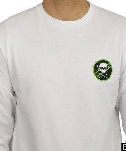 Boost Brigade "Squadron" Long Sleeve Tee - White