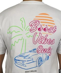 Boost Greddy Culture Shop 15 Boost Brigade Boost Vibes Only Pocket Tee - White