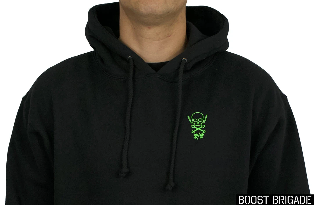 Boost Brigade Boost Vibes Only Pull-over Hoodie - Black 4 Boost Brigade Boost Vibes Only Pull-over Hoodie - Black