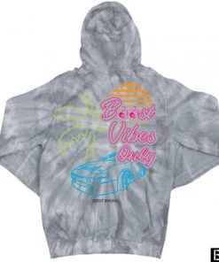 Boost Brigade Boost Vibes Only Pull-over Hoodie - Tie Dye 8 Boost Brigade Boost Vibes Only Pull-over Hoodie - Tie Dye