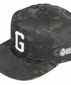 Boost Greddy Culture Shop 25 GReddy Racing GPP "G" Snap-Back Cap - Black Multi-Cam / White New Arrivals