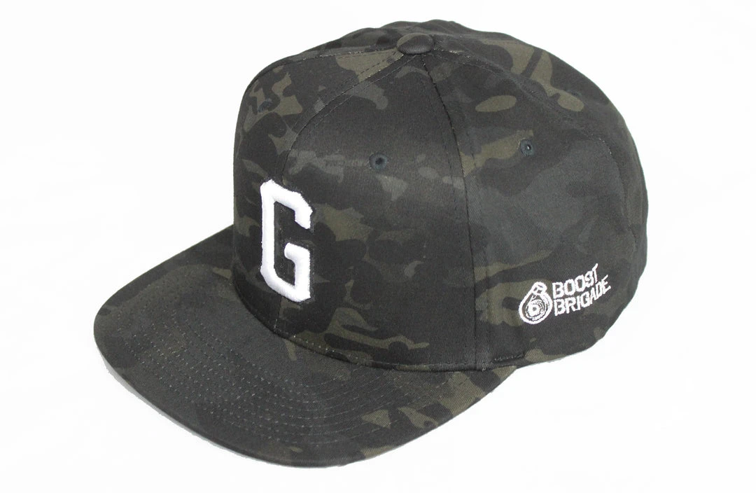 GReddy Racing GPP "G" Snap-Back Cap - Black Multi-Cam / White New Arrivals 3 GReddy Racing GPP "G" Snap-Back Cap - Black Multi-Cam / White New Arrivals