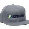 GReddy GPP Forward Stripe (L) GReddy Logo Snap-Back Cap - Grey