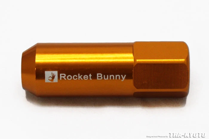 TRA Kyoto Rocket Bunny Aluminum Lug Nuts - M12 X P1.25 7 TRA Kyoto Rocket Bunny Aluminum Lug Nuts - M12 X P1.25