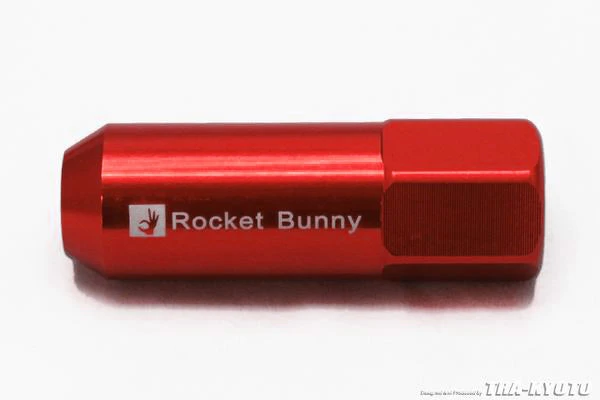 TRA Kyoto Rocket Bunny Aluminum Lug Nuts - M12 X P1.25 10 TRA Kyoto Rocket Bunny Aluminum Lug Nuts - M12 X P1.25