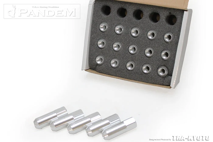 TRA Kyoto Rocket Bunny Aluminum Lug Nuts - M12 X P1.25 5 TRA Kyoto Rocket Bunny Aluminum Lug Nuts - M12 X P1.25