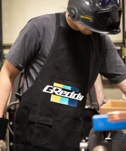 GReddy GPP GReddy Mechanic's Apron - Black 11 GReddy GPP GReddy Mechanic's Apron - Black