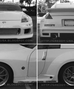 GReddy Products JDM GReddy GRacer Full Over-Fender Aero Kit - Nissan 350Z (Z33) - Available Again!