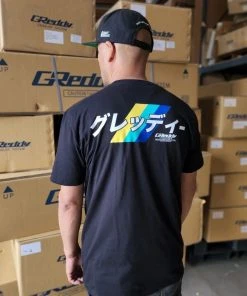 GReddy GPP GReddy Katakana Tee Or Tank - Black - NEW! 15 GReddy GPP GReddy Katakana Tee Or Tank - Black - NEW!