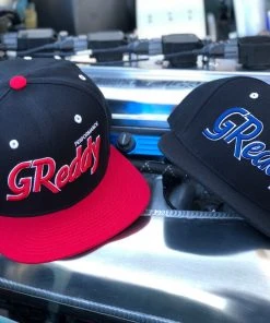 GReddy Racing GReddy Varsity Script Snap-Back Cap - 3 Color Ways - New! 18 GReddy Racing GReddy Varsity Script Snap-Back Cap - 3 Color Ways - New!