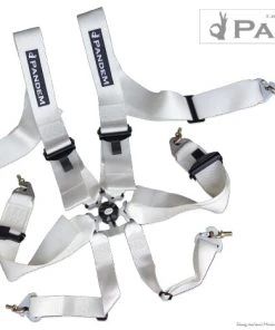 TRA Kyoto Pandem Seat Belt Harness - White New Arrivals