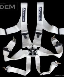 TRA Kyoto Pandem Seat Belt Harness - White New Arrivals