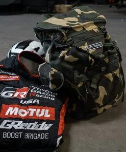 GReddy GPP Boost Brigade Stencil Rucksac - Camo