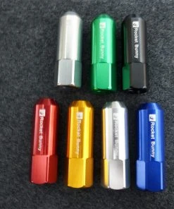 TRA Kyoto Rocket Bunny Aluminum Lug Nuts - M12 X P1.25 22 TRA Kyoto Rocket Bunny Aluminum Lug Nuts - M12 X P1.25